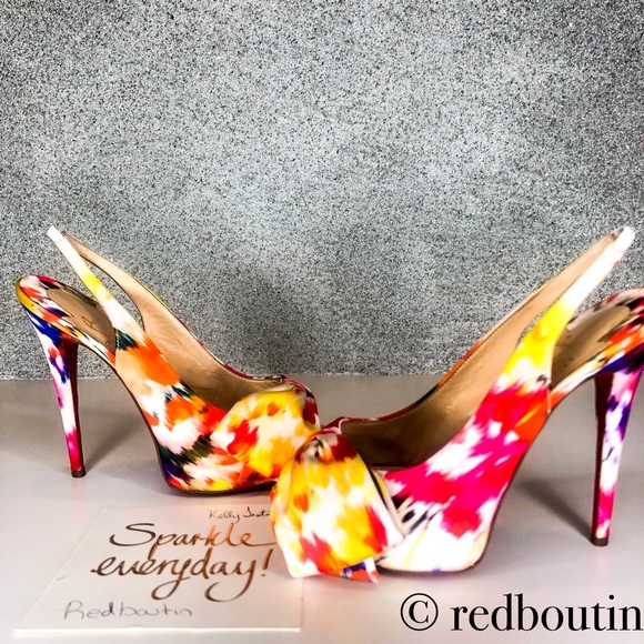 Christian Louboutin Shoes - Christian Louboutin So Liz Multicolored Slingback